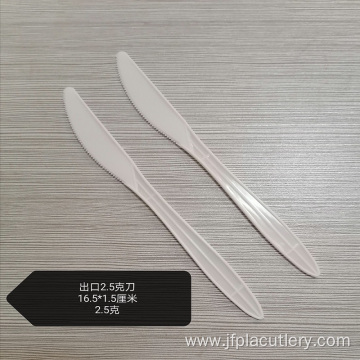 Bioplastic Cornstarch Disposable Cutlery Cpla Cutlery Knife